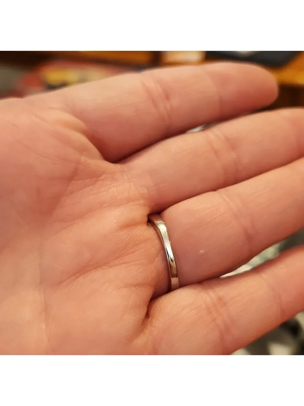 Silver Plated Heart Shaped Stone Ring